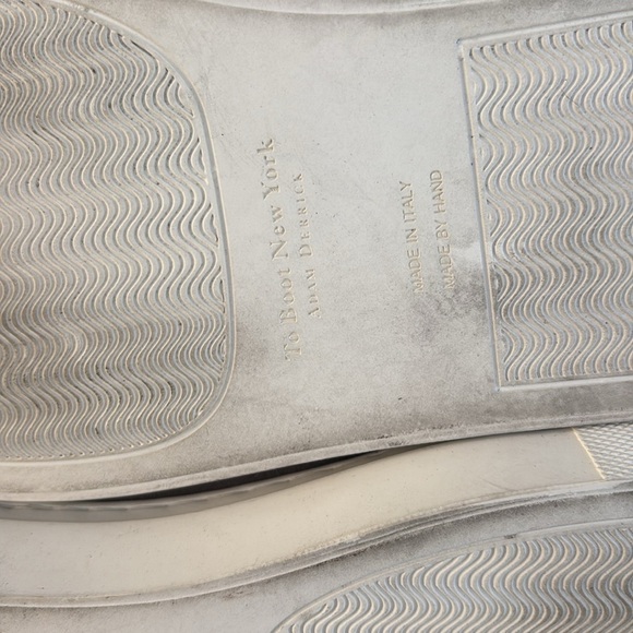 TO BOOT NEW YORK MENS VGUC GRAY SUEDE LOW TOPS SNEAKERS SHOES 9 - Picture 6 of 8